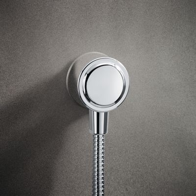 Hansgrohe Wandanschlussbogen Axor Montreux, mit Rückflussverhinderer, verchromt, Farbe chrom Bild 6