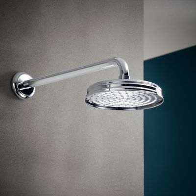Hansgrohe Brausearm DN 15 389 mm Ausladung Axor 90 Grad, ohne Kugelgelenk, 400 mm, Farbe chrom Bild 7