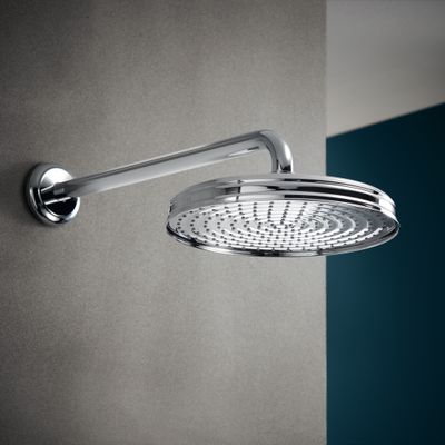 Hansgrohe Brausearm DN 15 389 mm Ausladung Axor 90 Grad, ohne Kugelgelenk, 400 mm, Farbe chrom Bild 8