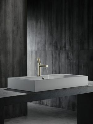 Hansgrohe Waschtischmischer 110 Axor Uno Zerogriff unverschliessb.Ablaufg.BN, Farbe nickel Bild 4