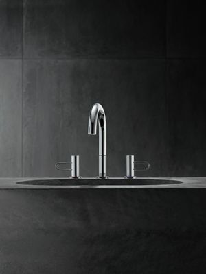 Hansgrohe 3-Loch Waschtischarmatur 200 Axor Uno Bügelgriff, Farbe chrom Bild 4
