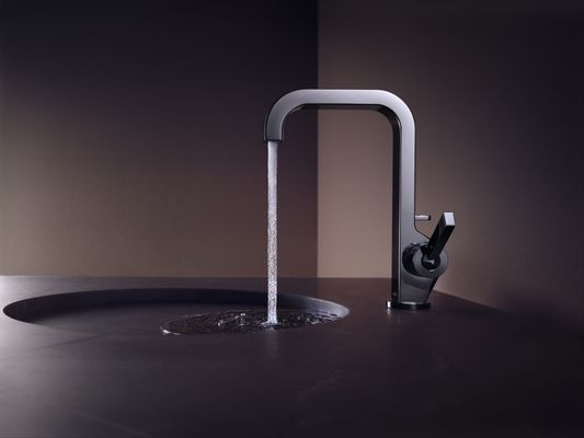 Hansgrohe Waschtischmischer Axor Citterio, mit hohem Auslauf, Farbe chrom Bild 3