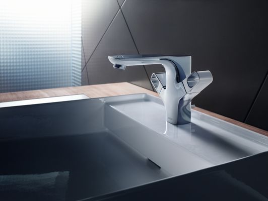 Hansgrohe Zweigriff Waschtischarmatur 120 Axor Urquiola, Farbe chrom Bild 3