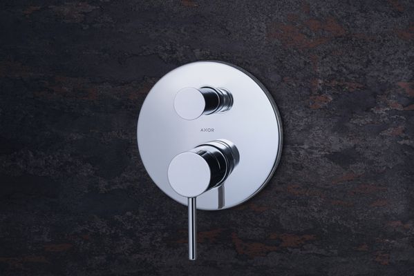 Hansgrohe Farbset Philippe Starck verchromt für Einhand-Unterputz-Badebatterie, 170 mm, Farbe chrom Bild 3