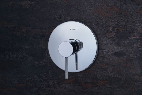 Hansgrohe Farbset Phil.Starck NEU verchromt für Einhand-Unterputz-Brausebatterie, 170 mm, Farbe chrom Bild 2