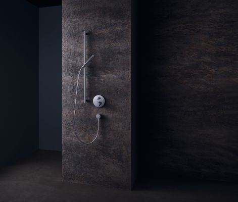 Hansgrohe Brausenset Axor Starck 900 mm, mit Schlauch 1600 mm und Handbrause, Farbe chrom Bild 6