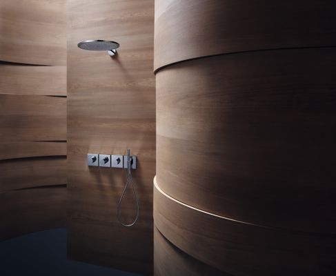 Hansgrohe Kopfbrause 350 1jet Axor, mit Brausearm, 91 x 355 x 567 x 567 mm, Farbe chrom Bild 4