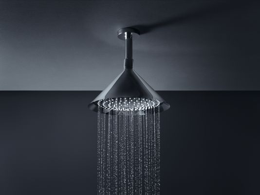 Hansgrohe Kopfbrause Axor Front, mit Deckenanschluss, 280 x 279 x 279 mm, Farbe chrom Bild 4