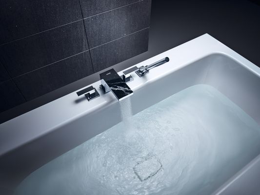 Hansgrohe Platte 200 Axor MyEdition Marmor, Farbe schwarz Bild 67