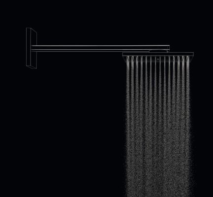 Hansgrohe Kopfbrause 250/250 1jet Axor, mit Brausearm, 131 x 250 x 570 x 570 mm, Farbe chrom Bild 3