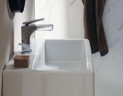 Hansgrohe Waschtischmischer 90 Axor Citterio für Handwaschbecken mit Zugst.u.Hebelgr.chr, Farbe chrom Bild 3