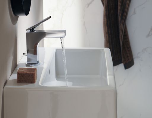 Hansgrohe Waschtischmischer 90 Axor Citterio für Handwaschbecken mit Zugst.u.Hebelgr.chr, Farbe chrom Bild 4