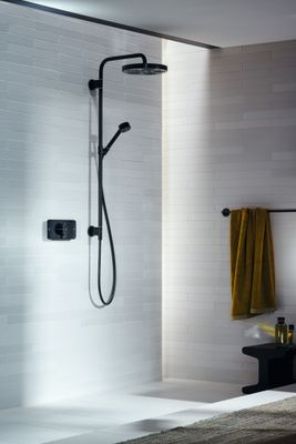 Hansgrohe Badetuchhalter 600 mm Axor Universal Circular matt, 55 x 78 x 78 mm, Farbe schwarz Bild 6