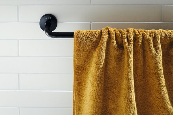 Hansgrohe Badetuchhalter 600 mm Axor Universal Circular matt, 55 x 78 x 78 mm, Farbe schwarz Bild 15