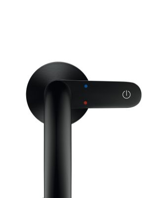Hansgrohe Waschtischmischer Select 170 Axor One, mit Push-Open Ablaufgarnitur matt, Farbe schwarz Bild 12
