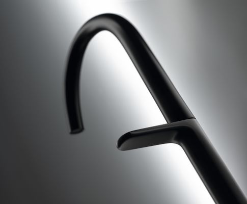 Hansgrohe Waschtischmischer Select 170 Axor One, mit Push-Open Ablaufgarnitur matt, Farbe schwarz Bild 13