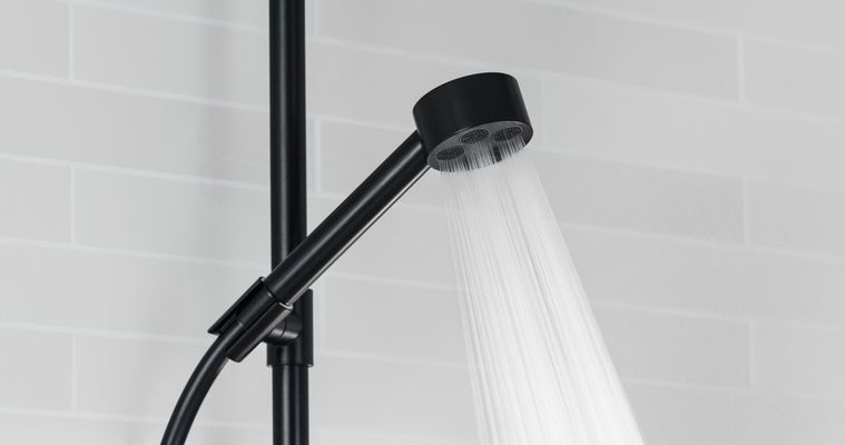 Hansgrohe Handbrause Axor One 75 1jet EcoSmart matt, Farbe schwarz Bild 3