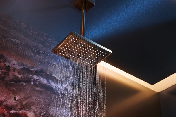 Hansgrohe Decken-Anschlussstück Axor DN 15 300 mm eckig PGO, 92 mm, Farbe gold Bild 8