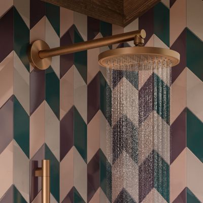 Hansgrohe Brausearm DN 15 390 mm Axor BBR, 406 mm, Farbe bronze Bild 13