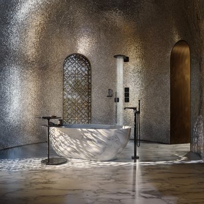 Hansgrohe Brausenhalter Axor Citterio E Porter MSW, für Schlaeuche mit konischer Mutter, Farbe schwarz Bild 9