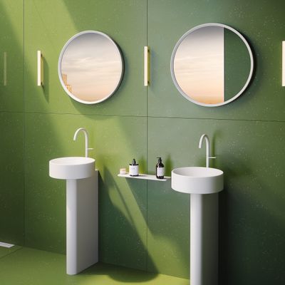 Hansgrohe Waschtischmischer Select 260 Axor One für Waschschüsseln mit Push-Open matt, Farbe weiß Bild 9