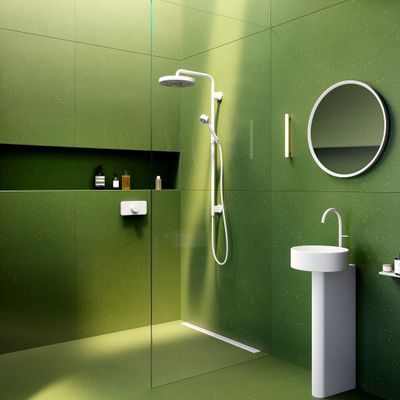 Hansgrohe Waschtischmischer Select 260 Axor One für Waschschüsseln mit Push-Open matt, Farbe weiß Bild 11