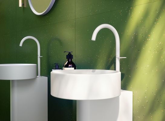 Hansgrohe Waschtischmischer Select 260 Axor One für Waschschüsseln mit Push-Open matt, Farbe weiß Bild 13