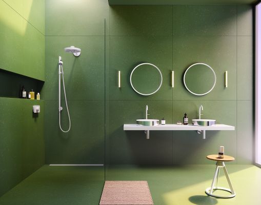 Hansgrohe Waschtischmischer Select 260 Axor One für Waschschüsseln mit Push-Open matt, Farbe weiß Bild 15