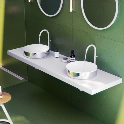 Hansgrohe Waschtischmischer Select 260 Axor One für Waschschüsseln mit Push-Open matt, Farbe weiß Bild 18