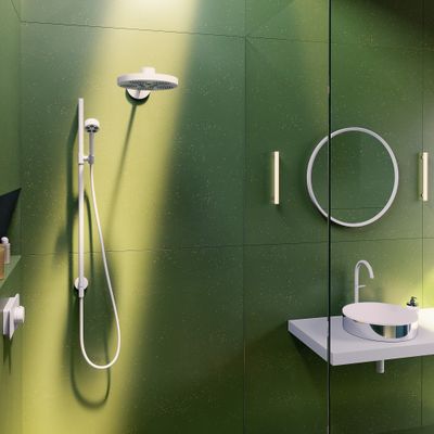 Hansgrohe Waschtischmischer Select 260 Axor One für Waschschüsseln mit Push-Open matt, Farbe weiß Bild 21