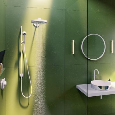 Hansgrohe Waschtischmischer Select 260 Axor One für Waschschüsseln mit Push-Open matt, Farbe weiß Bild 22