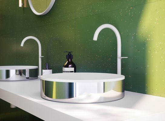 Hansgrohe Waschtischmischer Select 260 Axor One für Waschschüsseln mit Push-Open matt, Farbe weiß Bild 23