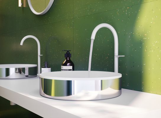 Hansgrohe Waschtischmischer Select 260 Axor One für Waschschüsseln mit Push-Open matt, Farbe weiß Bild 24