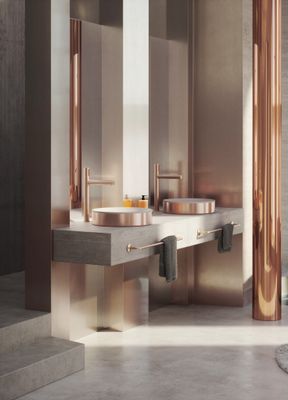 Hansgrohe Badetuchhalter 600 mm Axor Universal Circular BRG, 55 x 78 x 78 mm, Farbe gold Bild 8