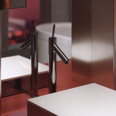 Hansgrohe Rasierspiegel Axor Universal Rectangular PBC, 110 x 120 mm, Farbe black chrome Bild 12