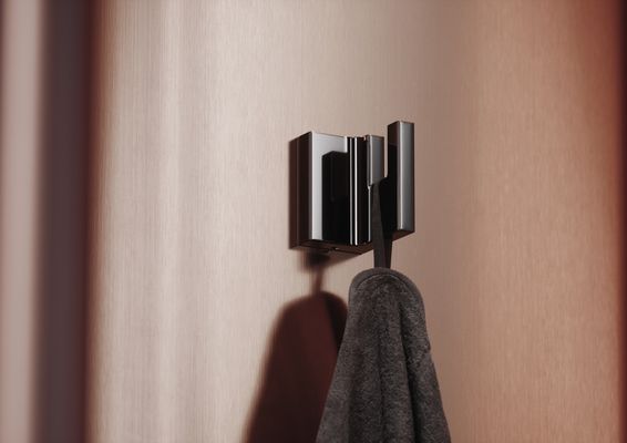 Hansgrohe Handtuchhaken Axor Universal Rectangular PBC, 60 x 61 x 61 mm, Farbe schwarz Bild 2