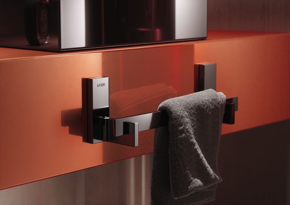 Hansgrohe Haltestange Axor Universal Rectangular PBC, Farbe black chrome Bild 2