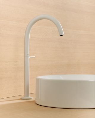 Hansgrohe Waschtischmischer Select 260 Axor One für Waschschüsseln mit Push-Open matt, Farbe weiß Bild 29