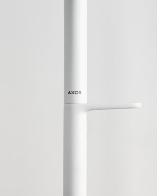 Hansgrohe Waschtischmischer Select 260 Axor One für Waschschüsseln mit Push-Open matt, Farbe weiß Bild 3