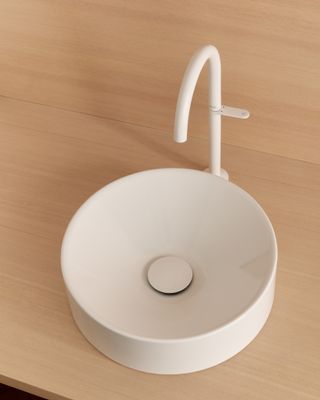 Hansgrohe Waschtischmischer Select 260 Axor One für Waschschüsseln mit Push-Open matt, Farbe weiß Bild 31