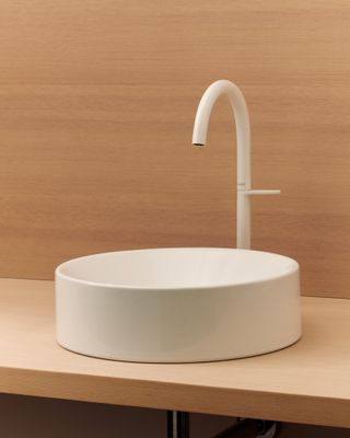 Hansgrohe Waschtischmischer Select 260 Axor One für Waschschüsseln mit Push-Open matt, Farbe weiß Bild 32