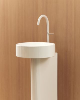 Hansgrohe Waschtischmischer Select 260 Axor One für Waschschüsseln mit Push-Open matt, Farbe weiß Bild 33