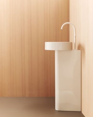 Hansgrohe Waschtischmischer Select 260 Axor One für Waschschüsseln mit Push-Open matt, Farbe weiß Bild 35