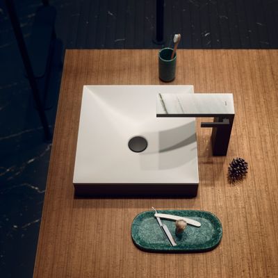 Hansgrohe Platte 245 Axor MyEdition Marmor Lasa Covelano Vena Oro, Farbe grau Bild 77