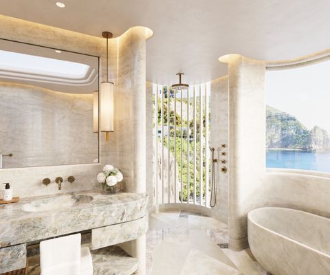 Hansgrohe Deckenanschluss Axor One 300 mm, für Kopfbrause 280 2jet BBR, 146 mm, Farbe bronze Bild 3