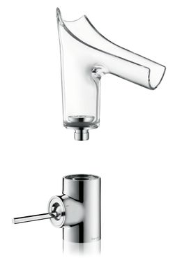 Hansgrohe Waschtischmischer Axor Starck V chrom Nicht, für (halb-)öf.Bereich empfohlen, Farbe chrom Bild 6