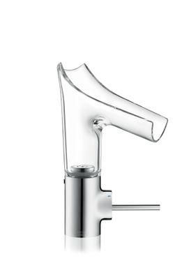 Hansgrohe Waschtischmischer Axor Starck V chrom Nicht, für (halb-)öf.Bereich empfohlen, Farbe chrom Bild 7
