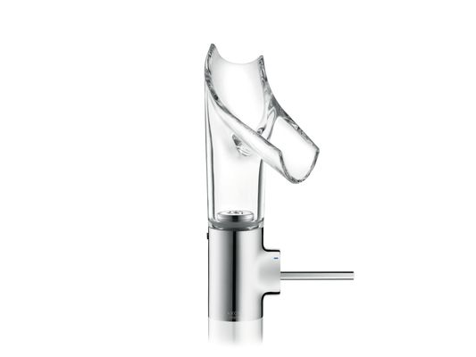 Hansgrohe Waschtischmischer Axor Starck V chrom Nicht, für (halb-)öf.Bereich empfohlen, Farbe chrom Bild 8