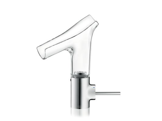 Hansgrohe Waschtischmischer Axor Starck V chrom Nicht, für (halb-)öf.Bereich empfohlen, Farbe chrom Bild 9