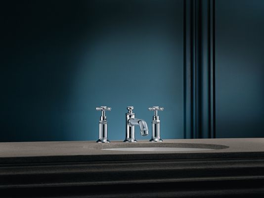 Hansgrohe 3-Loch Waschtischarmatur 30 Axor Montreux Kreuzgriff, Farbe chrom Bild 5